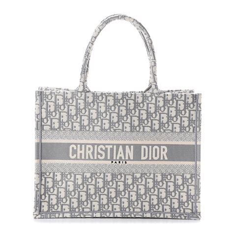 christian dior oblique small book tote grey|christian dior book tote 2021.